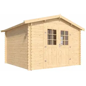 CERLAND Abri de jardin VALLO fenêtre 310 x 302 x H 226 cm pas cher