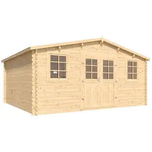 CERLAND Abri de jardin VALLO 490 x 404 x H 238 cm pas cher
