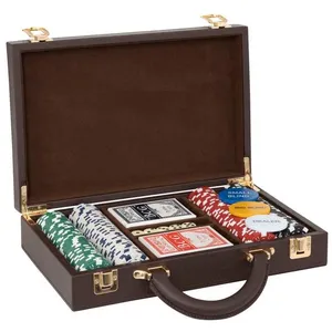 Jeu de poker Jule 30x21x10cm - Atmosphera Créateur dintérieur pas cher