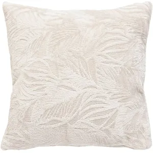 Coussin flanelle Ryo beige lin 40x50cm Atmosphera Créateur D'intérieurVendu parcdiscount
