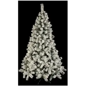 Merkloos / Sans marque Windy Peak kunstkerstboom - 180 cm - groen - besneeuwd - Ø 104 cm - 487 tips - metalen voetVendu parbol