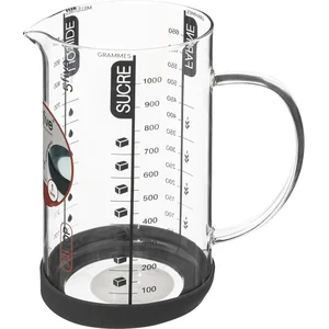 Verre doseur 1L - FIVE - Silitop - Blanc - Silicone - Capacité 1 litre pas cher