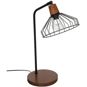 Lampe Cafe en métal H47cm noir Atmosphera créateur d'intérieur pas cher
