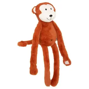 Peluche - Atmosphera - Singe - Marron - 16x47 cm - Pour enfants à partir de 3 ans pas cher