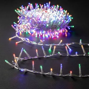 Guirlande de Noël extérieur 2000 led multicolore 50m - Feeric lights &... pas cher