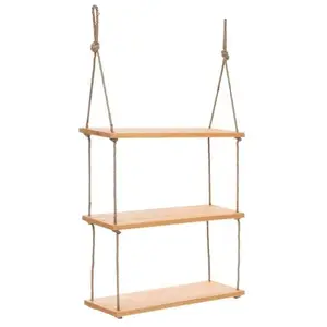 Étagère murale Lourmarin hévéa 60x105cm - Atmosphera créateur d'intérieur pas cher