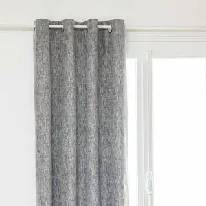 HOMEMAISON Rideau occultant gris ardoise 140x260cm - Atmosphera créateur d'intérieur pas cher