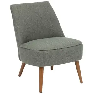 Fauteuil "Gary" vert kaki - Atmosphera createur d'interieur - Vert pas cher