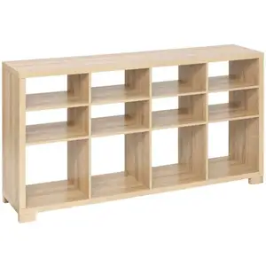 5five - buffet bivoak étagères modulable 137x76cm effet bois pas cher