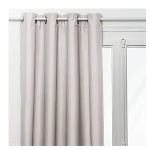 Rideau isolant Neal beige lin 140x260cm Atmosphera Créateur D'intérieur pas cher