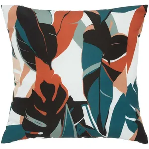 Coussin extérieur Deyo 40x40cm bleu canard - Atmosphera créateur d'int...Vendu parcdiscount