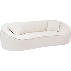 Canapé "Ostuni" 3 places blanc - Atmosphera createur d'interieur - Blanc pas cher