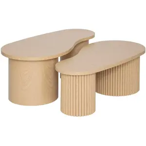TABLE BASSE SOLEYA X2 - Atmosphera createur d'interieur pas cher