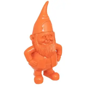 Nain de jardin "Anao" H30cm - Atmosphera createur d'interieur - Orange pas cher