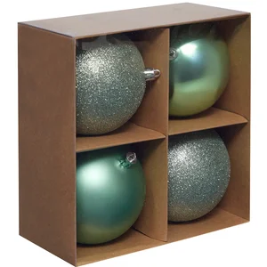 Atmosphera Set van kerstballen, Ø 10 cm, 4 stuks pas cher