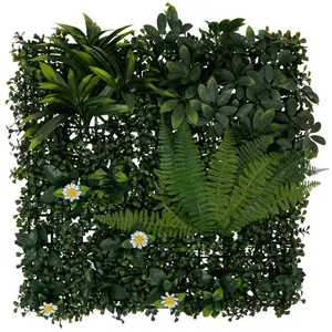 Atmosphera - Carré végétal jungle izy vert 50x50cm pas cher