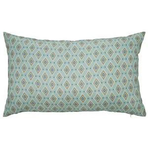 ATMOSPHERA Housse de coussin d extérieur "Lilio" vert céladon 30x50cm - Atmospher... pas cher