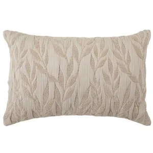Atmosphera - Coussin motif jacquard lehto coton lin 58x38cm