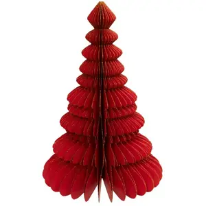 Sapin papier H.30cm rouge - Feeric lights & christmasVendu parcdiscount