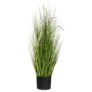 Herbe artificielle en pot H100cm Atmosphera Créateur D'intérieur pas cher