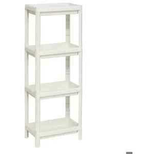 Etagère 4 niveaux plastique blanc 5five pas cher