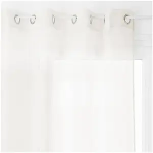 Comparateur de prix : Voilage "Moly" - ivoire - 135x240 cm - Ivoire - Atmosphera createur d'interieur