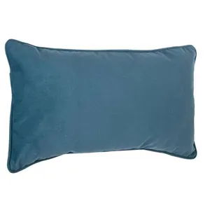 Coussin "Lilou" - bleu 30x50 cm - Bleu - Atmosphera createur d'interieurVendu parcdiscount