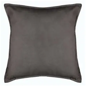 Comparateur de prix : Coussin lilou coton gris ardoise 45x45cm Atmosphera Créateur D'intérieur