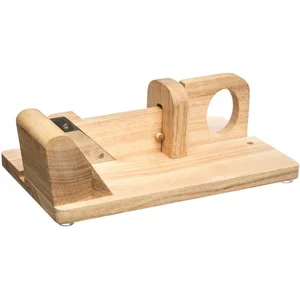 Comparateur de prix : AC-DÉCO Trancheuse à charcuterie - 17,5 x 28,5 x 10 cm - Bois 28,5 cm Beige