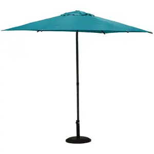 Comparateur de prix : Hespéride - Parasol Soya rond - Bleu Canard