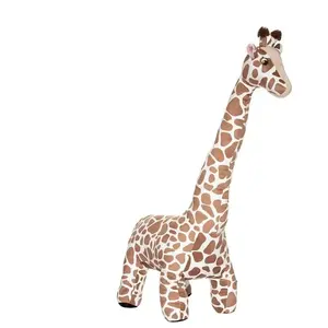 Peluche - Atmosphera - Girafe XL - 100 cm - Multicolore - Polyester pas cher