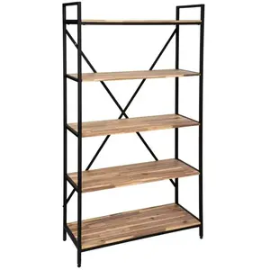 Atmosphera Etagère 5 Niveaux Edena 90x180 Atmosphera - Naturel pas cher