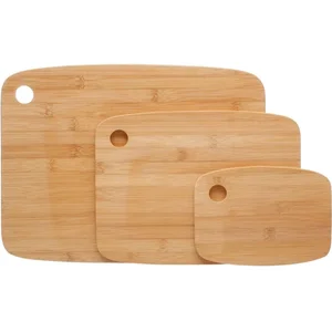 Jja jj724263 planche à découper bambou 3 pièces pas cher