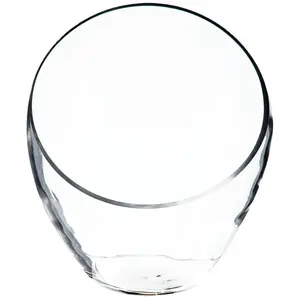 Coupe boule sur pied verre H22cm Atmosphera Créateur D'intérieur pas cher