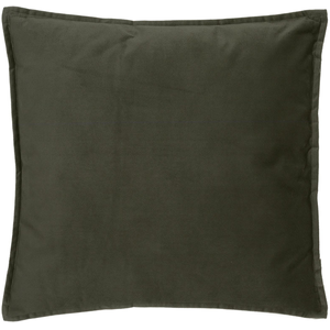 Coussin - ATMOSPHERA - Lilou - Vert Kaki - 45x45 cm - Déhoussable pas cher