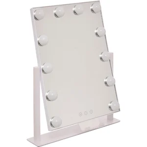 5Five Piverende Make-up LED Spiegel - 35x7x43cm - Wit pas cher