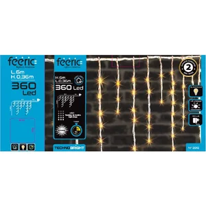 Comparateur de prix : Feeric Lights & Christmas Ijspegelverlichting -360 leds - warm - 600 c...