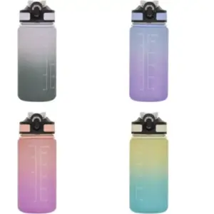 Bouteille FIVE sport + paille 600ml pas cher