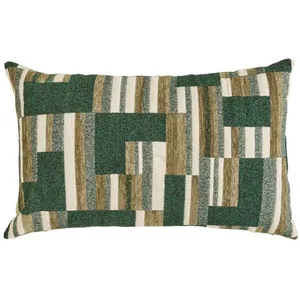 Coussin Calix vert Kaki 50x30cm - Atmosphera createur dinterieur