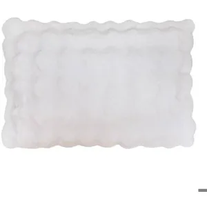 Coussin Zephy blanc 50x80cm - Atmosphera createur dinterieur - Blanc