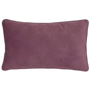 Coussin Lilou violet clair 50x30cm - Atmosphera createur dinterieur pas cher