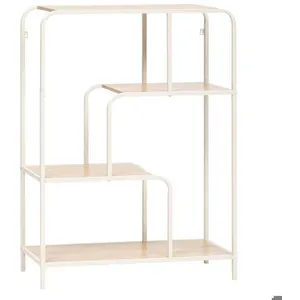 Console Curvy 2 étagères bois clair - 5 five simply smart - Beige pas cher