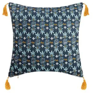 Housse de coussin Exotiq RV - ATMOSPHERA - Carré - Multicolore - Jaune... pas cher