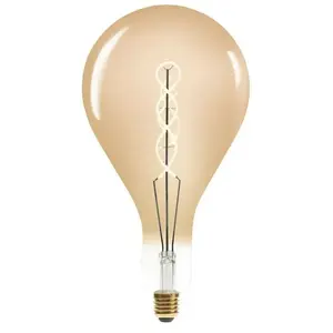ATMOSPHERA Ampoule led torsade PS160 6W - Ambré - Livraison gratuite pas cher