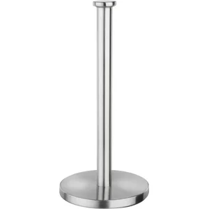 5Five Keukenrolhouder van RVS - 15 x 32 cm - Keuken artikelen - Keukenpapier/keukenrol - zilver pas cher