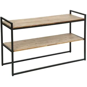RENDEZ VOUS DECO Console Edena acacia L120cm - Atmosphera créateur d'intérieur pas cher