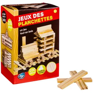 Atmosphera JJA jeu de planchettes en bois 200 planchettes ref 114 pas cher