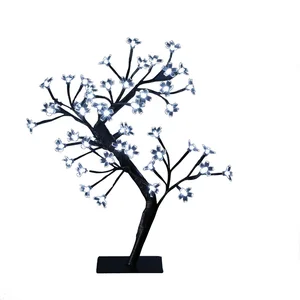 JJA Arbre lumineux décoratif Prunus - 48 LED - Lumière blanche pas cher