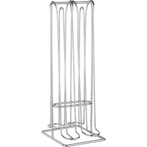 Porte-capsules x32 chromé - 5five pas cher