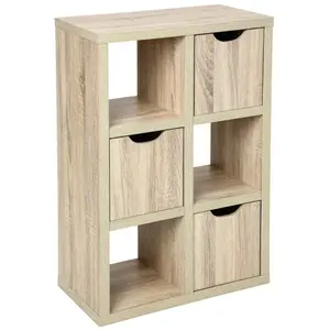 ATMOSPHERA Meuble 6 cubes 3 portes BIVOAK. pas cher